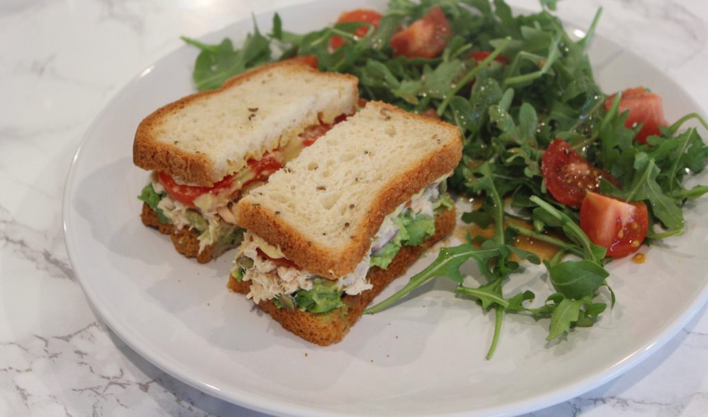 Healthy Gluten Free Tuna Sandwich Recipe